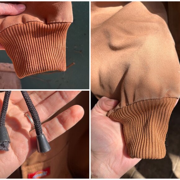 Dickies Canvas Jacket Mens 3XL Work Coat Hooded - Picture 9 of 10